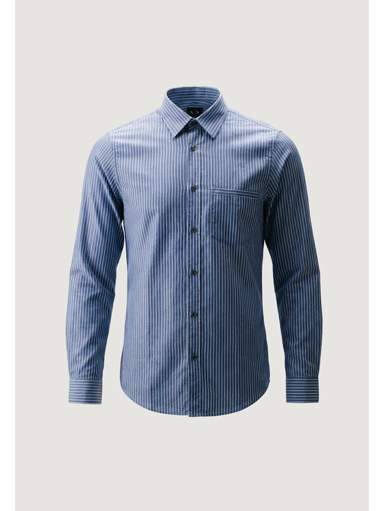 Armani Exchange Armani Exchange Camicia XM002113 AF22549 Blu Casual Fit