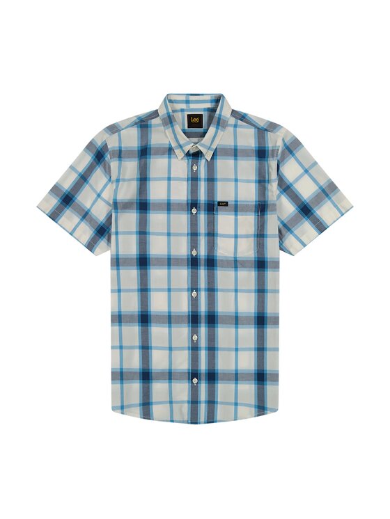 Lee Lee Koszula 112363688 Niebieski Regular Fit