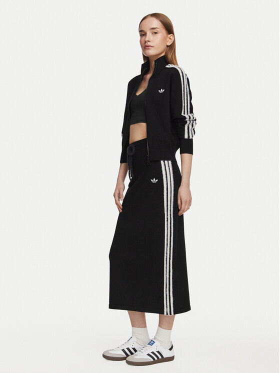 adidas adidas Midi krilo KS9373 Črna Slim Fit