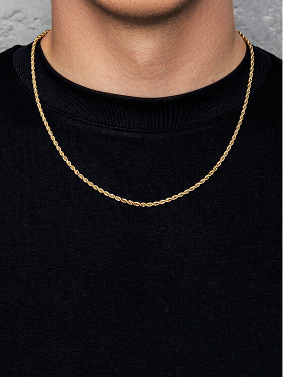 ICED STUFF ICED STUFF Синджирче Rope Златист
