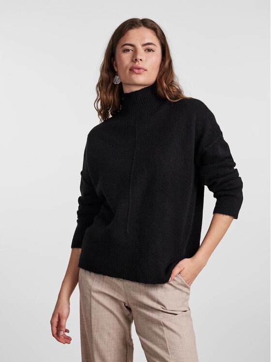 YAS YAS Garbó 26030703 Fekete Loose Fit