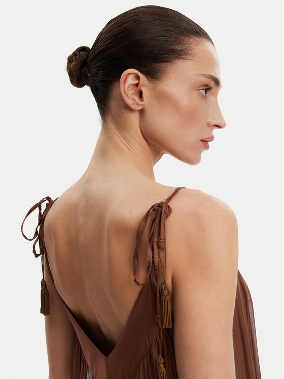 ViCOLO ViCOLO Jumpsuit TD0588 Marrone Relaxed Fit
