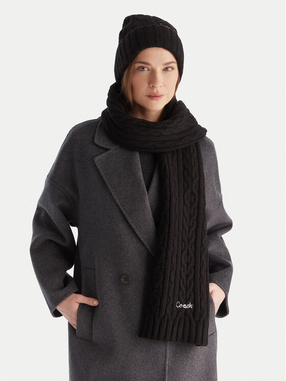 Coach Coach Schal CCL89 Schwarz