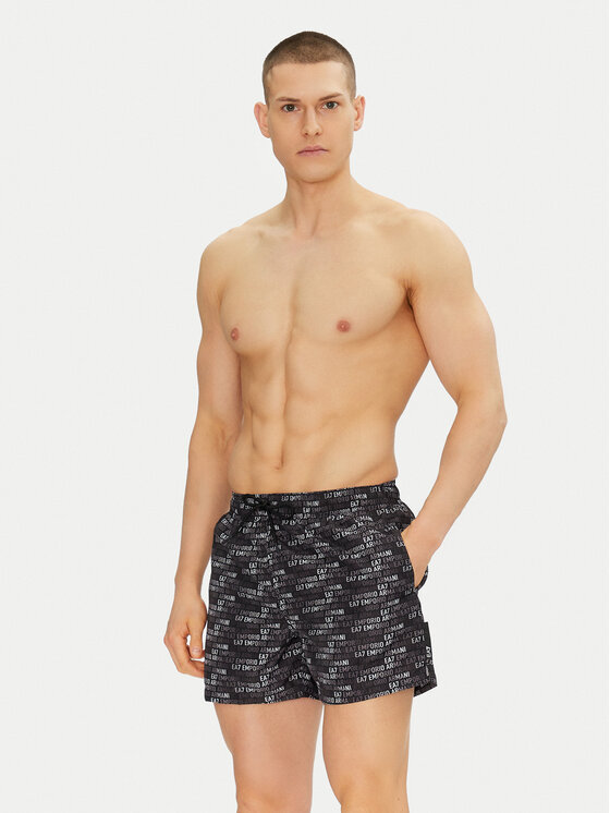 EA7 Emporio Armani EA7 Emporio Armani Úszónadrág 7M000510 AF13059 MC085 Fekete Regular Fit