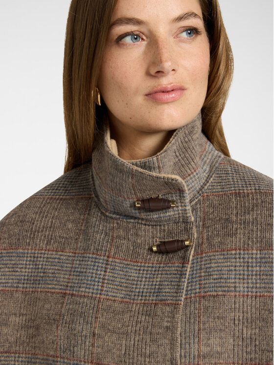 Elena Mirò Elena Mirò Cappotto invernale 0000Z100009N001 Grigio Over Fit