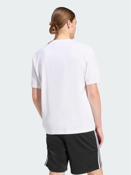 adidas adidas T-Shirt 159140 Biały Loose Fit