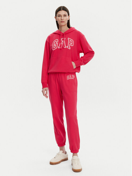 Gap Gap Donji dio trenerke 889527-04 Ružičasta Relaxed Fit