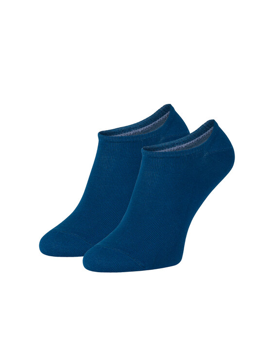 Zooksy Zooksy Skarpety stopki unisex Basic Niebieski