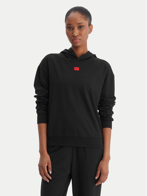 HUGO HUGO Sweatshirt Signature 50556816 Schwarz Regular Fit