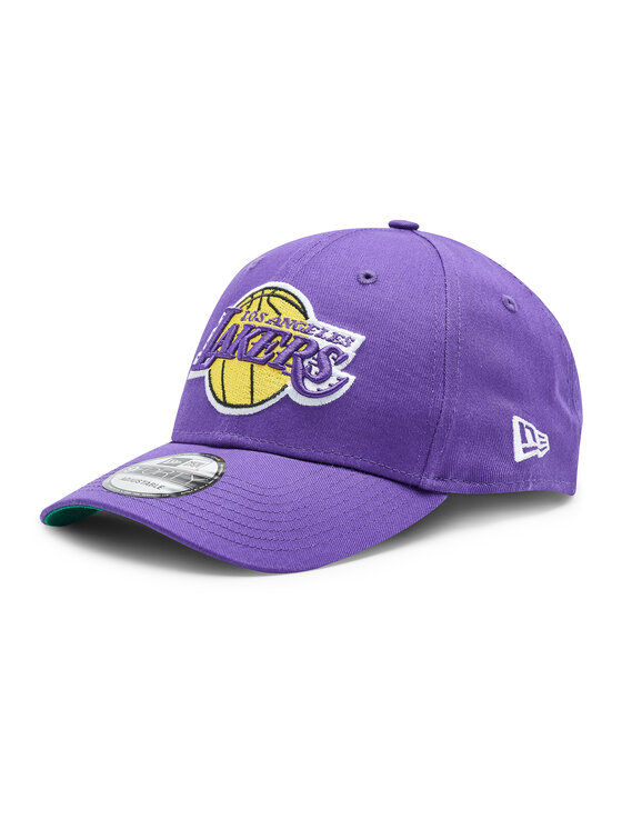New Era Šiltovka 9FORTY Los Angeles Lakers NBA Team Side Patch Cap 60298794 Fialová