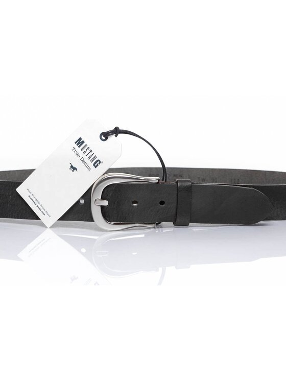 Mustang Mustang Pasek Męski BELT Czarny