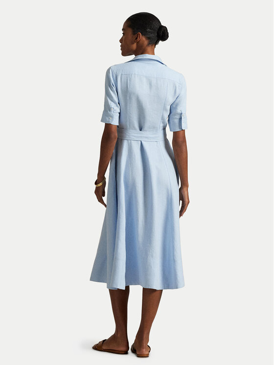 Polo Ralph Lauren Polo Ralph Lauren Сукня-сорочка 211969139001 Блакитний Regular Fit