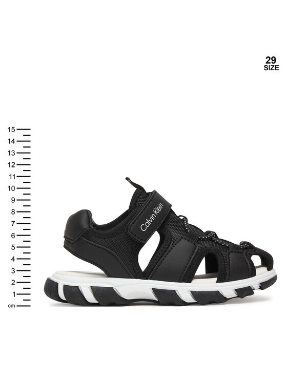 Calvin Klein Calvin Klein Basutės Velcro Sandal V1B2-83320-1591 Juoda