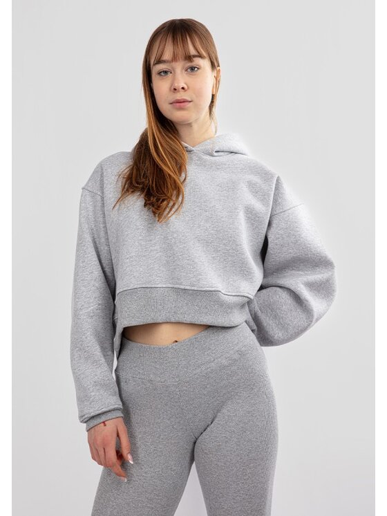 DKaren Sport DKaren Sport Bluza DK-K-B11 Szary Classic Fit