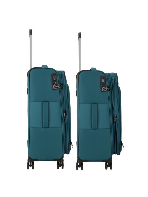 D&N D&N Komplet walizek 310172 Zielony