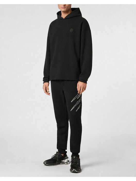 Plein Sport Plein Sport Mikina 31542 Čierna Regular Fit