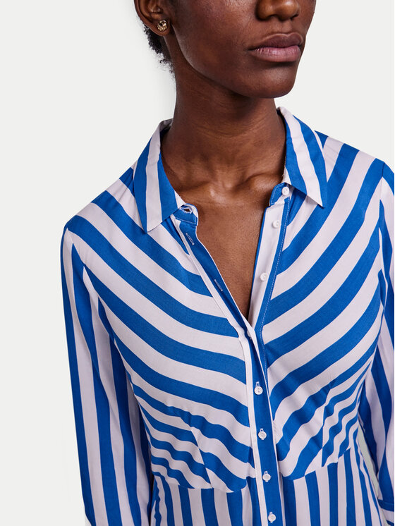 YAS YAS Haljina košulja Savanna 26022663 Plava Loose Fit