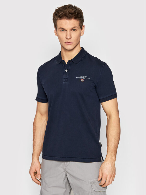 Napapijri Napapijri Polokošile Elbas NP0A4GB4 Tmavomodrá Regular Fit