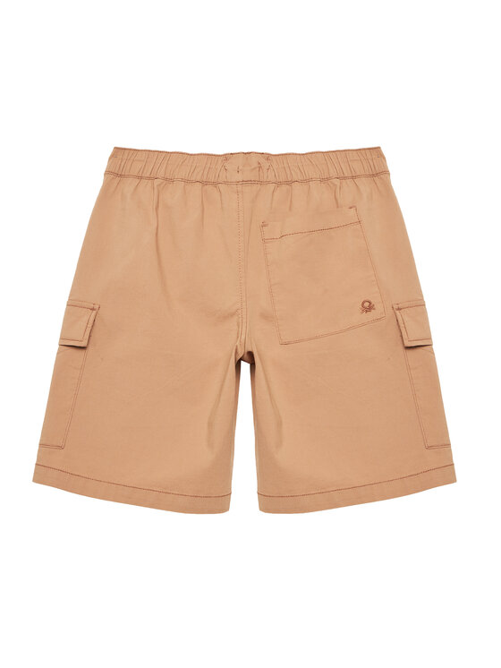 United Colors Of Benetton United Colors Of Benetton Auduma šorti 4L2VC9046 Bēšs Regular Fit