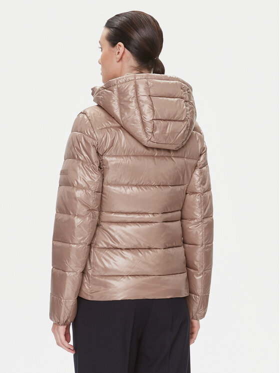 Calvin Klein Calvin Klein Kurtka zimowa K20K206269 Beżowy Regular Fit