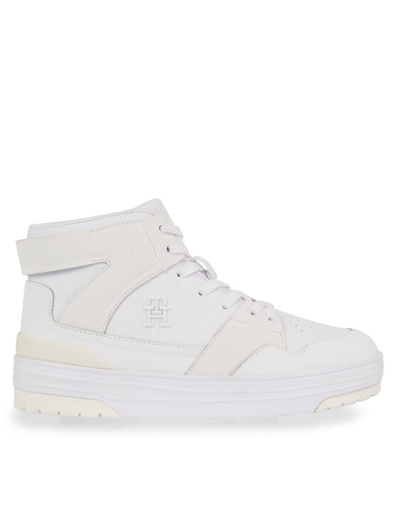 Tommy Hilfiger Superge Th Hi Basket Sneaker FW0FW07308 Bela