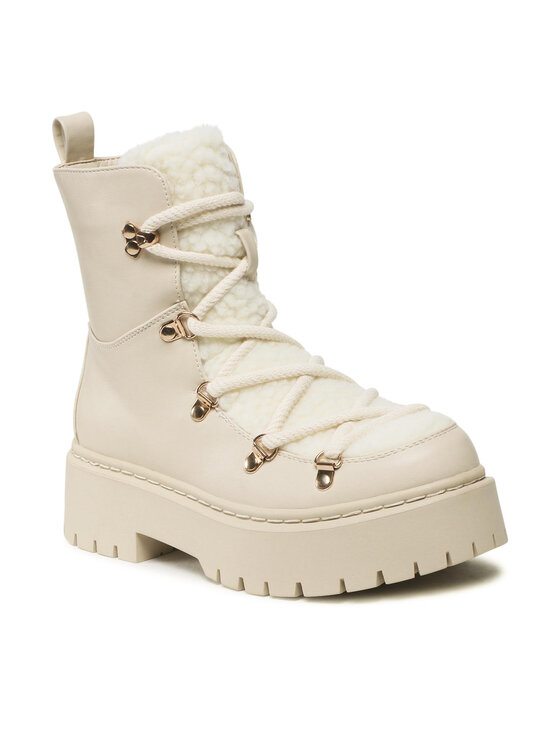 DeeZee DeeZee Schnürstiefeletten H040303-01 Beige