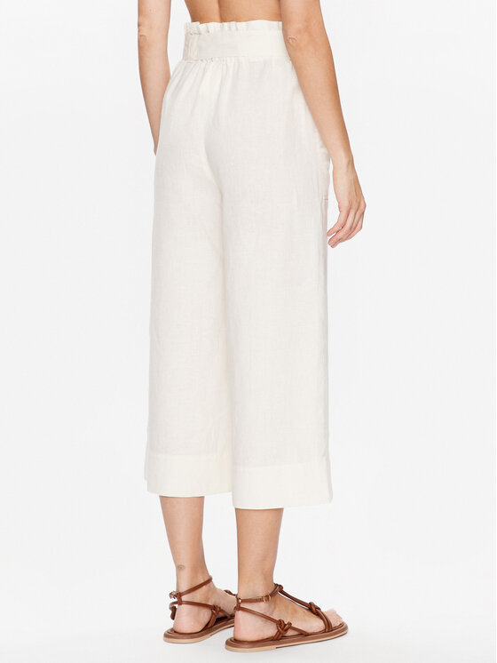MAX&Co. MAX&Co. Кюлоти Finestra 71311723 Écru Relaxed Fit
