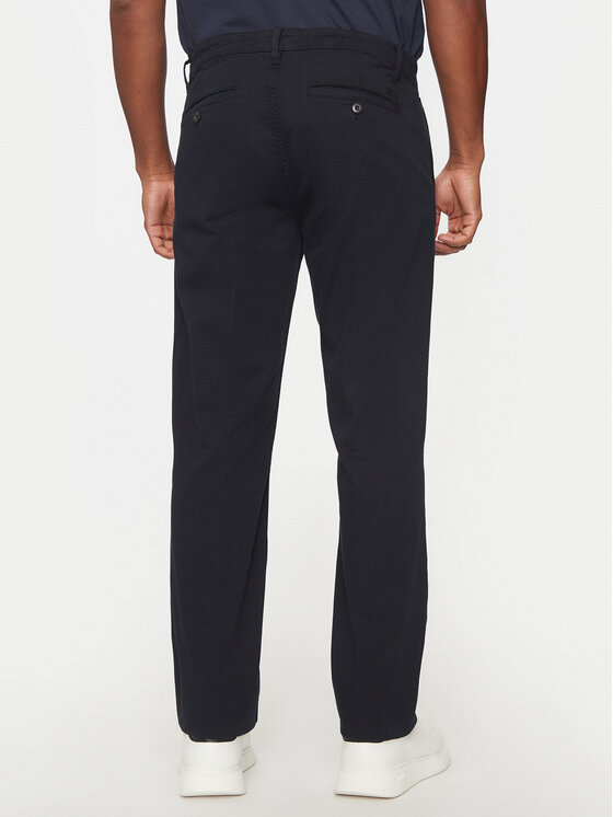 Guess Guess Kalhoty z materiálu M4BB16 WGHG1 Modrá Regular Fit