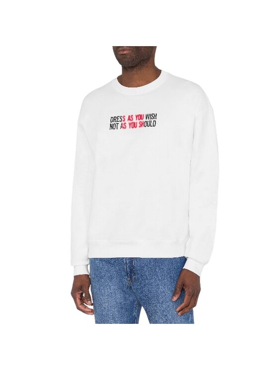 MOSCHINO MOSCHINO Girocollo 9667984130383 Bianco Regular Fit