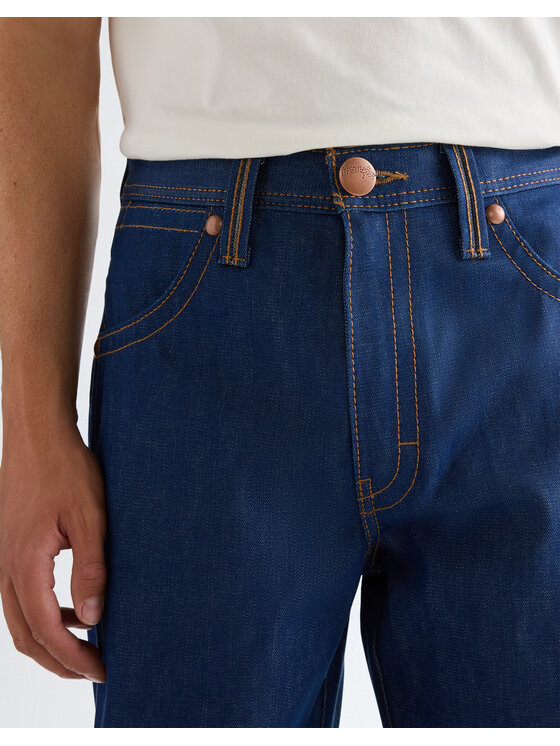 Wrangler Wrangler Jeansy SUPERJEANS Niebieski Loose Fit