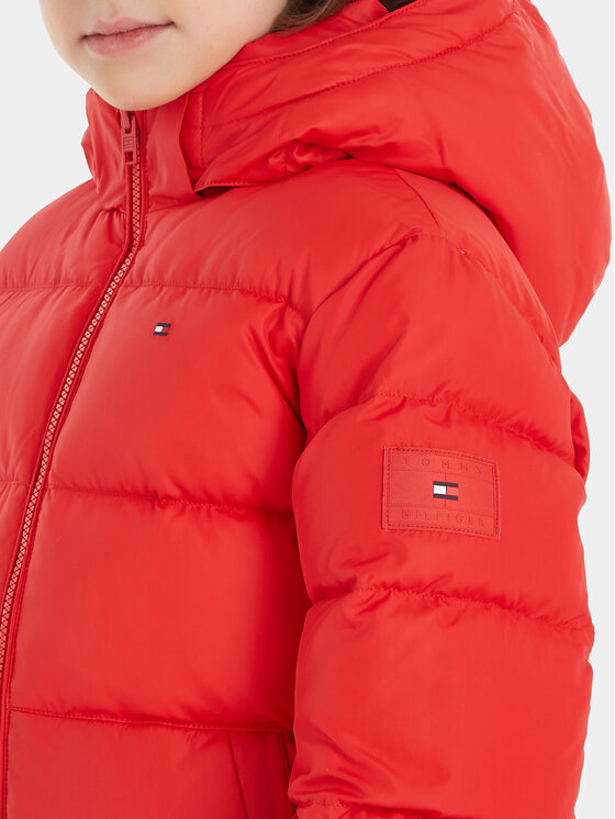 Tommy Hilfiger Tommy Hilfiger Geacă de iarnă Essential KB0KB08341 S Portocaliu Regular Fit