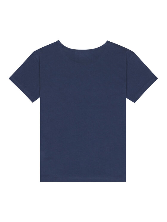 Roxy Roxy T-Shirt Lily ERGZT04139 Błękitny Regular Fit
