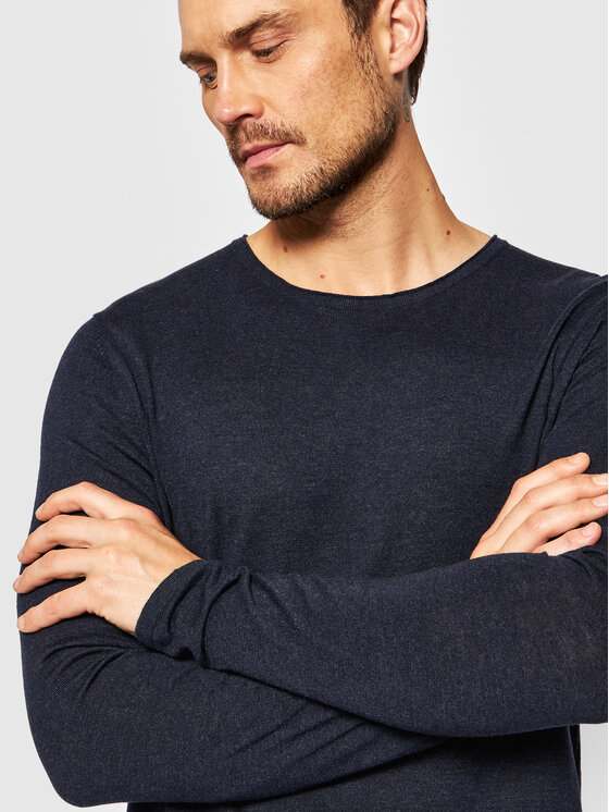 Selected Homme Selected Homme Sweater Rome 16079774 Sötétkék Regular Fit