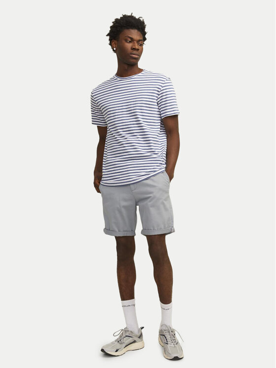Jack&Jones Jack&Jones Šortky z materiálu Jpstbowie 12165604 Šedá Regular Fit