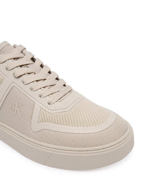 Calvin Klein Calvin Klein Sneakers Classic Cups Laceup Knit HM0HM02130 Beige