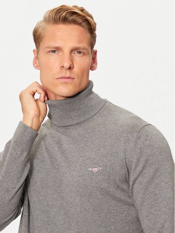 Gant Gant Rolák Classic 8030563 Šedá Regular Fit