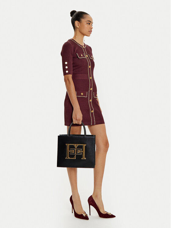 Elisabetta Franchi Elisabetta Franchi Дамска чанта BS-05A-46E2-V390 Черен