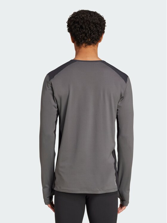 adidas adidas Koszulka techniczna Multi Synthetic Base Layer Szary Regular Fit