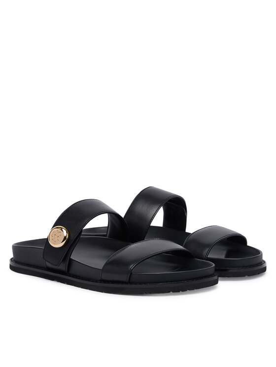 Tory Burch Tory Burch Klapki Romy Sport 183278 Czarny