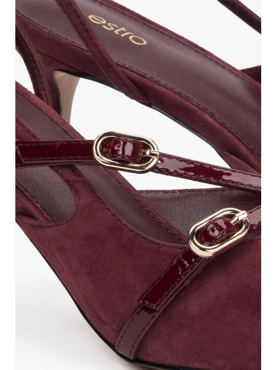 Estro Estro Lodičky ER00117221 Bordó