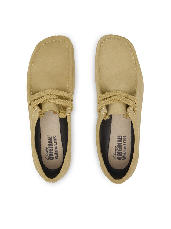 Clarks Clarks Félcipő Wallabee Lite. 26328082 Bézs