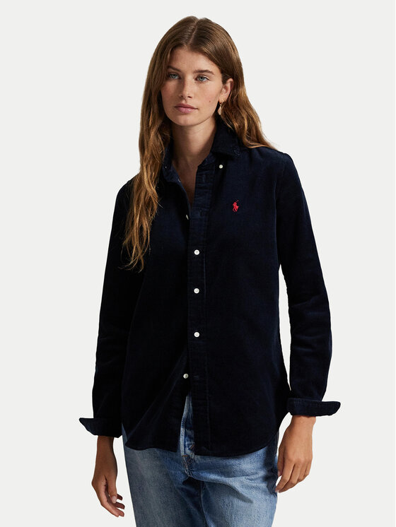 Polo Ralph Lauren Polo Ralph Lauren Cămașă 211971526003 Bleumarin Slim Fit