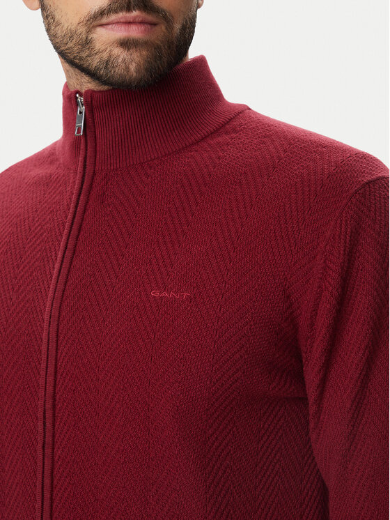 Gant Gant Кардиган 8050334 Червен Regular Fit
