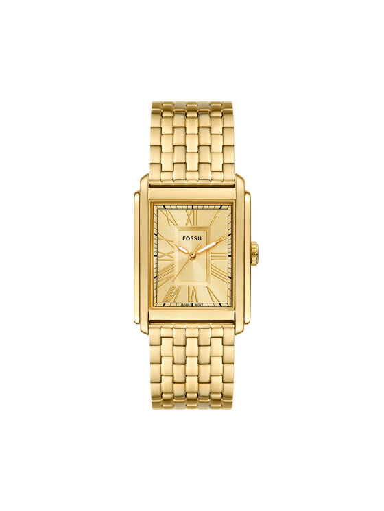 Fossil Fossil Ρολόι Carraway FS6009 Χρυσό
