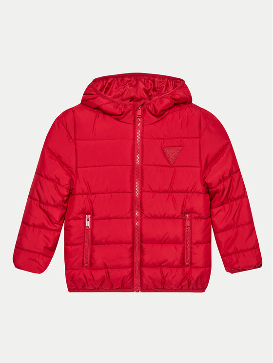 Guess Guess Pehelykabát H4BT03 WCFM0 Piros Regular Fit