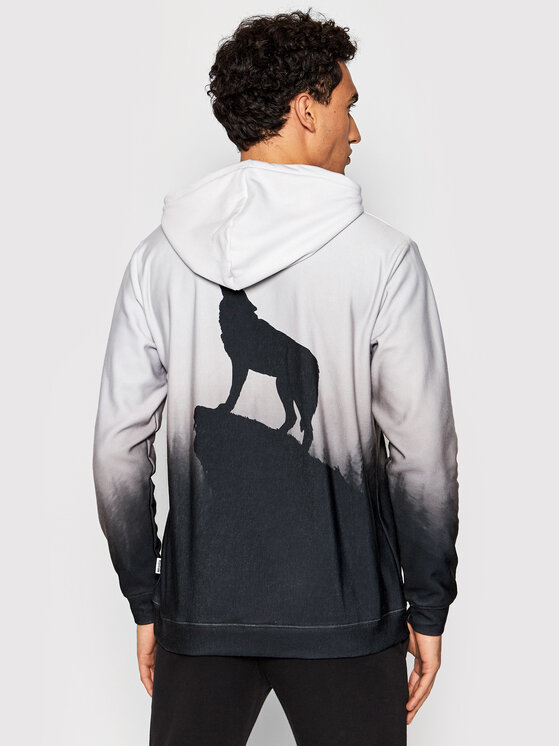 Mr. GUGU & Miss GO Mr. GUGU & Miss GO Μπλούζα Unisex Shadow Of Wolf Γκρι Regular Fit