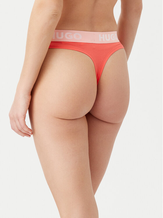 HUGO HUGO Tanga Sporty Logo 50480166 Piros