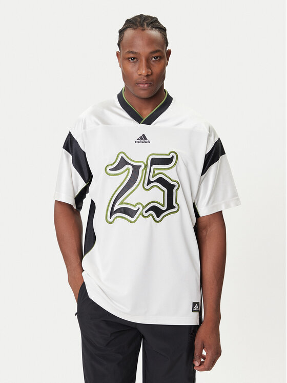 adidas Tricou Football JY2762 Alb Oversize | Modivo.ro