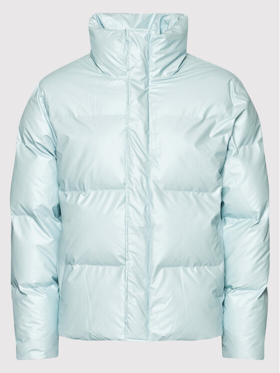 Rains Rains Giubbotto invernale Unisex 1522 Celeste Boxy Fit