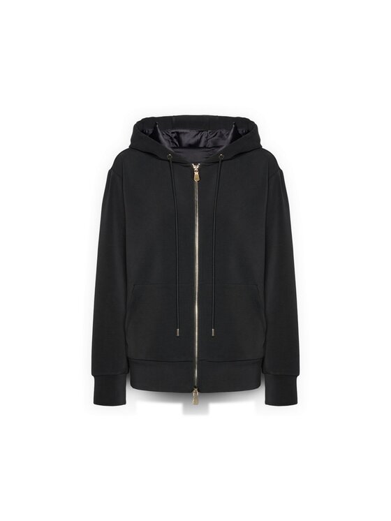 Elena Mirò Elena Mirò Felpa G801Z000640N033 Nero Boxy Fit